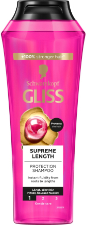 Schwarzkopf Gliss Protection Shampoo Supreme Length 250 ml