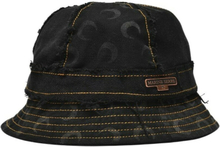 Moon Denim Hat i svart lerret