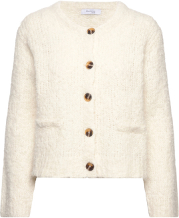 Madeleine Alpaca Cardigan Tops Knitwear Cardigans Cream Marville Road