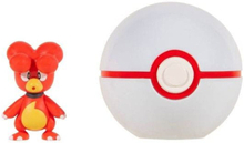 Pokémon Clip'n'Go Poké Balls Magby & Poké Ball