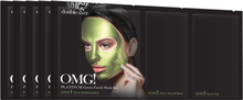 OMG! Double Dare Platinum Green Facial Mask 5 pcs