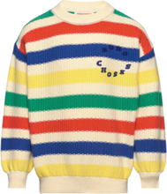 Bobo Choses Multicolor Stripes Jumper Tops Knitwear Pullovers Multi/patterned Bobo Choses