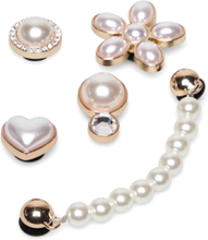 Dainty Pearl Jewelry 5 Pack Sko Accessories Silver Crocs