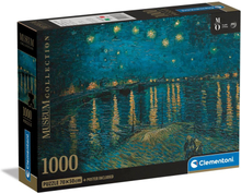 Pussel 1000 Bitar Museum Collection Van Gogh Starry Night on the Rhone
