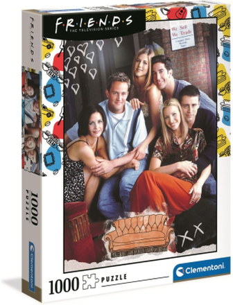 Pussel 1000 Bitar TV Series Collection Friends
