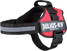 JULIUS-K9® Powergeschirr - rot - Grösse Mini: 51 - 67 cm Brustumfang