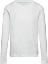 "Jjeorganic Basic Tee Ls O-Neck Mni Tops T-shirts Long-sleeved T-Skjorte White Jack & J S"