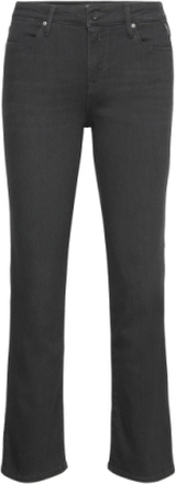 Zolie Trousers Straight Leg High Waist X-Lite Bottoms Jeans Straight-regular Black Replay