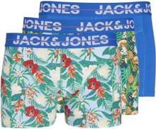 Jacpineapple Trunks 3 Pack Sn Boxershorts Blue Jack & J S