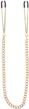 Taboom Tweezers With Chain Gold Bröstklämmor med kedja