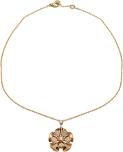 Pre-eide Bvlgari Diva`s Dream Diamond 18K Flower Pendant Necklace in Rose Gold Metal