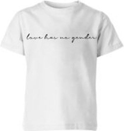 Miss Greedy Love Has No Gender Kids' T-Shirt - White - 7-8 Years - White