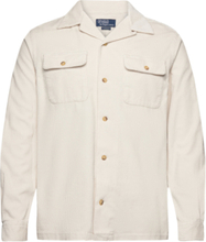 Classic Fit Corduroy Workshirt Tops Shirts Casual Beige Polo Ralph Lauren