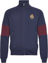 Polo Crest Big Pony Mesh Track Jacket Tops Sweatshirts & Hoodies Sweatshirts Navy Polo Ralph Lauren