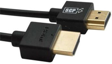 SCP 940 Ultra Slim High Speed W/Ethernet HDMI Cable 18Gbps 4K60 4:4:4 HDCP2.2 0.5m