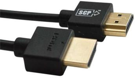 SCP 940 Ultra Slim High Speed W/Ethernet HDMI Cable 18Gbps 4K60 4:4:4 HDCP2.2 2.0m