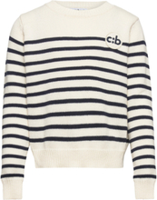 Cbsally Ls Pullover Pullover Multi/mønstret Costbart*Betinget Tilbud