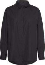 Jeanne Shirt Designers Shirts Long-sleeved Black Stylein