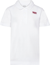 Levi's® Batwing Polo Tee Tops T-shirts Polo Shirts Short-sleeved Polo Shirts White Levi's