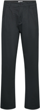 Wide Fit Pants Bottoms Trousers Chinos Black Lindbergh