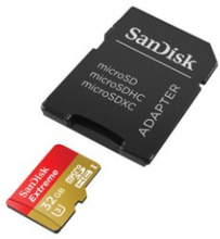 SanDisk 32GB Micro-SD-Kort