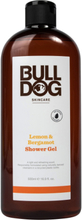 "Lemon & Bergamot Shower Gel 500 Ml Shower Gel Badesæbe Nude Bulldog"