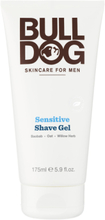 Sensitive Shave Gel 175 Ml Beauty MEN Shaving Products Shaving Gel Nude Bulldog*Betinget Tilbud