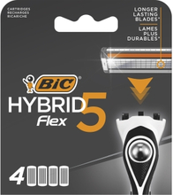 Bic BIC Flex 5 Hybrid Rakblad 4-pack 3086123644885 Replace: N/A