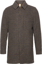 T-Coat Wool Ullfrakk Frakk Brun Brixtol Textiles*Betinget Tilbud