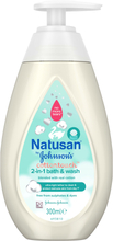 Natusan by Johnson's CottonTouch 2-in-1 Bath and Wash 300 ml