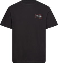 Grade S/S Stt T-shirts Short-sleeved Black Brixton