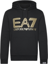 "Sweatshirts Tops Sweatshirts & Hoodies Hoodies Black EA7"