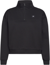 "Leighton Mock Neck Fleece Sport Sweatshirts & Hoodies Sweatshirts Black VANS"