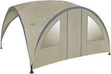 Bo-Camp Tenda Laterale con Porta per Padiglione per Feste Medio Beige