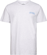 Blake T-Shirt Tops T-Kortærmet Skjorte Grey Les Deux
