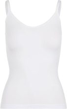 Plain Underwear Top - Weiß