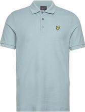 Milano Polo Shirt Tops Polos Short-sleeved Blue Lyle & Scott