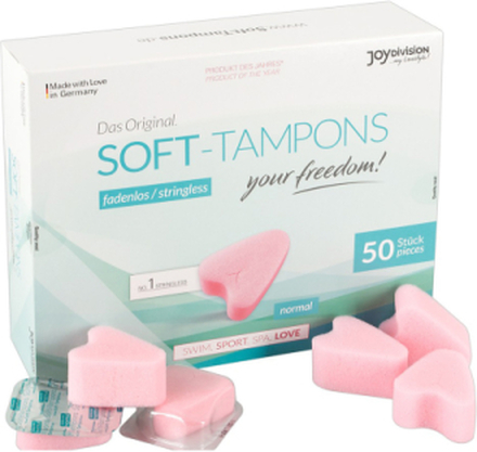 JoyDivision: Soft-Tampons, Normal, 50-pack