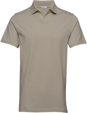 M. Lycra Polo T-Shirt Polos Short-sleeved Beige Filippa K*Betinget Tilbud