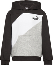 Puma Power Colorblock Hoodie Tr B Sport Sweatshirts & Hoodies Hoodies Black PUMA