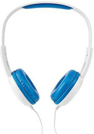 Nedis On-Ear Trådbundna Hörlurar | 3.5 mm | Kabellängd: 1.20 m | 82 dB | Blå