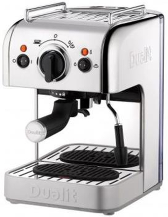 Dualit: Espressomaskin 3 in 1 Krom 1300W