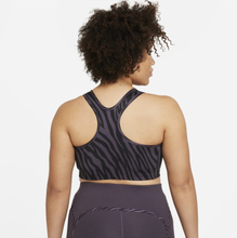 Nike Plus Size - Dri-FIT Swoosh Icon Clash Women's Medium-Support Non-Padded Sports Bra - Purple
