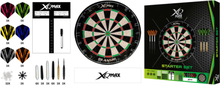 XQmax Darts Set di Freccette 90pz per Principianti 23g Ottone Acciaio