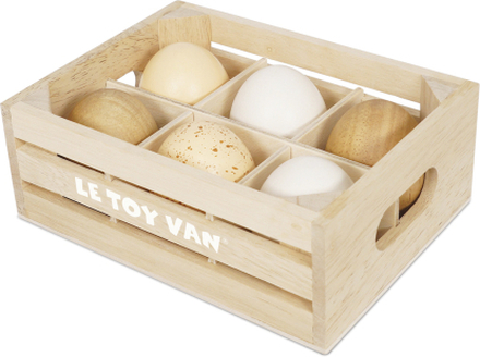 Le Toy Van - Honeybake - Farm Eggs- Half Dozen