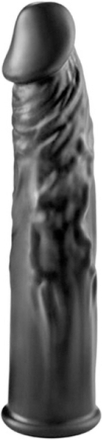 NMC Length Extender Sleeve Black 19 cm Penisforlænger/sleeve