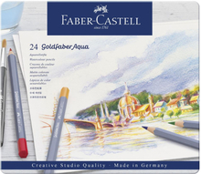 Faber-Castell - Goldfaber akvarel tin, 24 pc