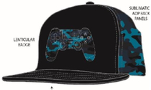 Blue Camo Controller Playstation Cap