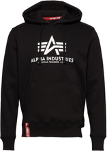 "Basic Hoody Designers Sweatshirts & Hoodies Hoodies Black Alpha Industries"