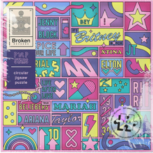 "Pussel Pop Stars Home Decoration Puzzles & Games Puzzles Multi/patterned Luckies Of London"